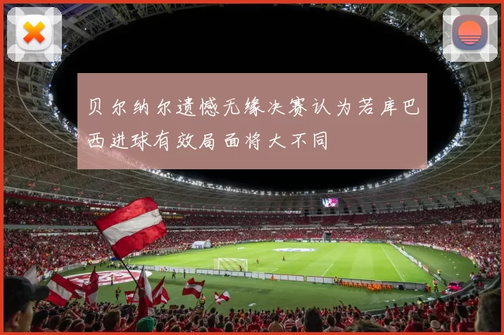 贝尔纳尔遗憾无缘决赛认为若库巴西进球有效局面将大不同